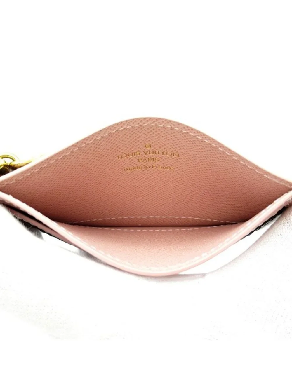 Louis Vuitton Card Holder LV Charm Monogram Brown